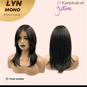 LYN MONO Black Wig